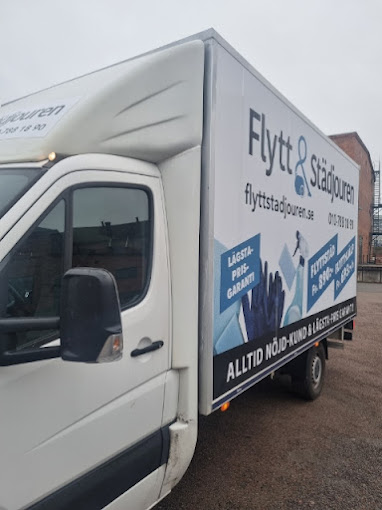 En av Flytt & Städjourens servicebilar
